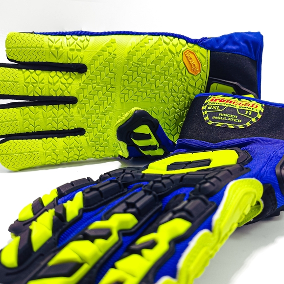 NWT IronClad Vibram Rigger Insulated Work Glove NIB 2XL - Picture 5 of 10